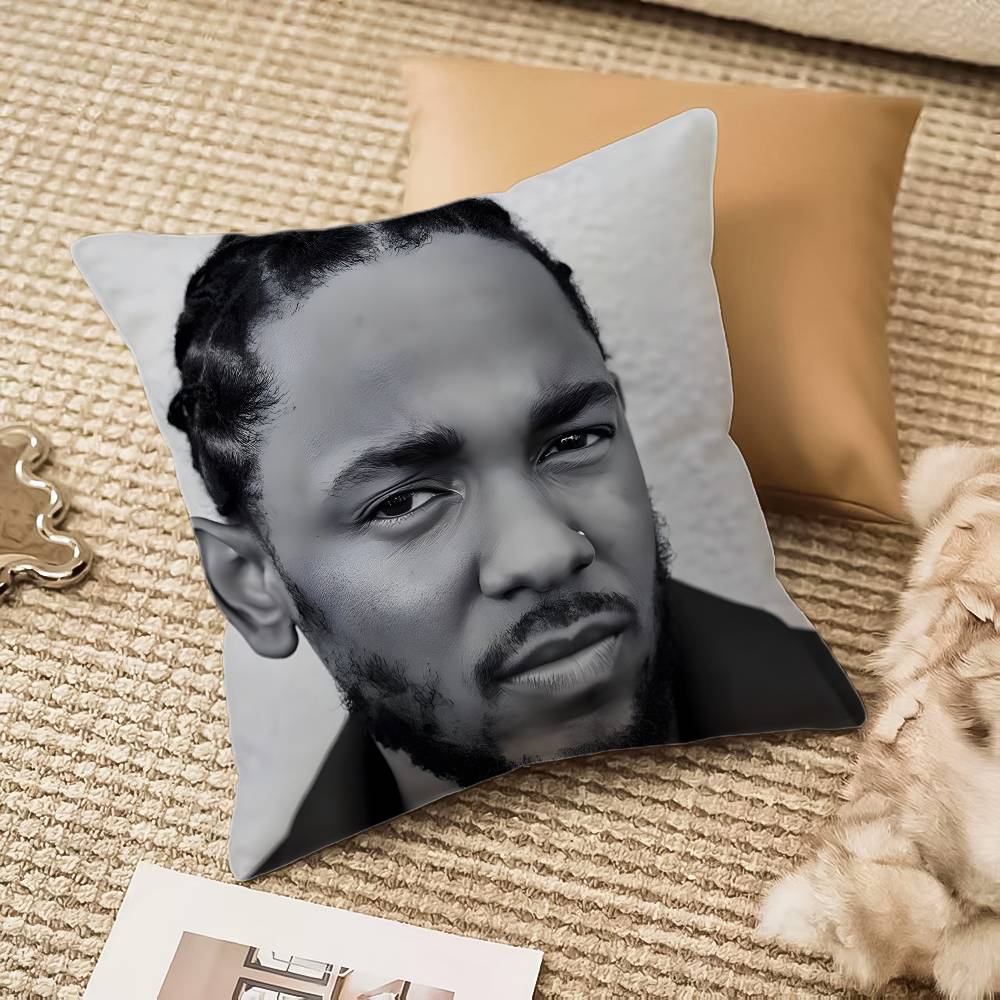 

K-Кендрик Л-Ламар ПЕВЕЦ Наволочка Антипылевой клещ Невидимая молния Диван-кровать 12x12Inch