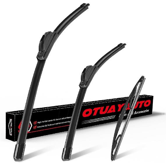 OTUAYAUTO 22"+22" Windshield Wiper Blades Replacement for Chevrolet Silverado 1500 2500 3500 1999-2006 2019-2024 Front Window Wiper Fit Factory