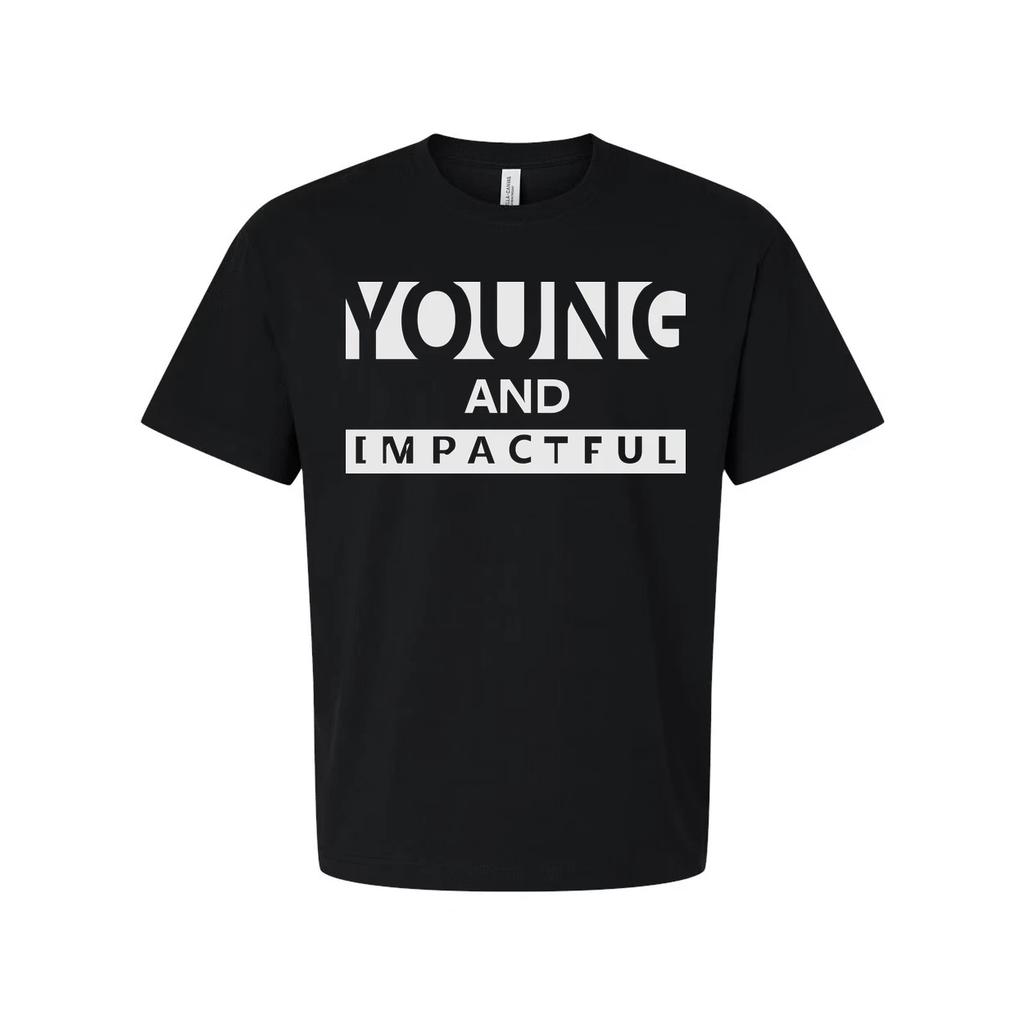 Young And Impactful Christian Unisex Graphic Tee With Positive Message Print For