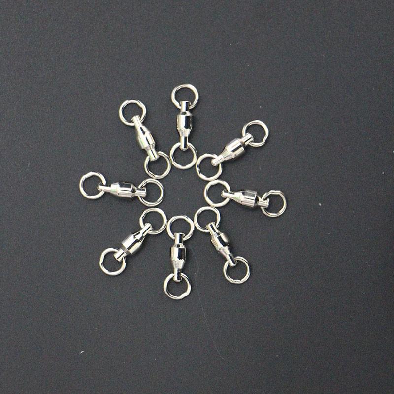 Высокоскоростной рыболовный вертлюг-коннектор с высокой прочностью на разрыв и кольцом 8-образной формы No. 0