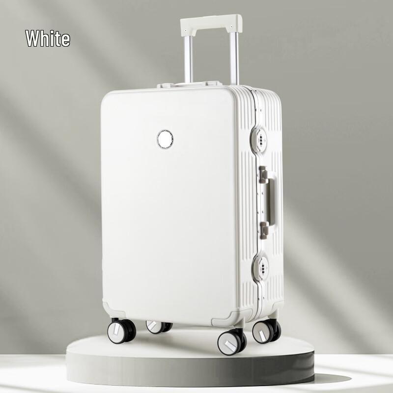 Ruyishi Durable Aluminum Frame Suitcase 22 inches