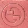 Gucci Blondie Interlocking Double G Logo Zipper Tassel Leather Crossbody Shoulder Bag Women bags Pink 742360-1IV0G-6701