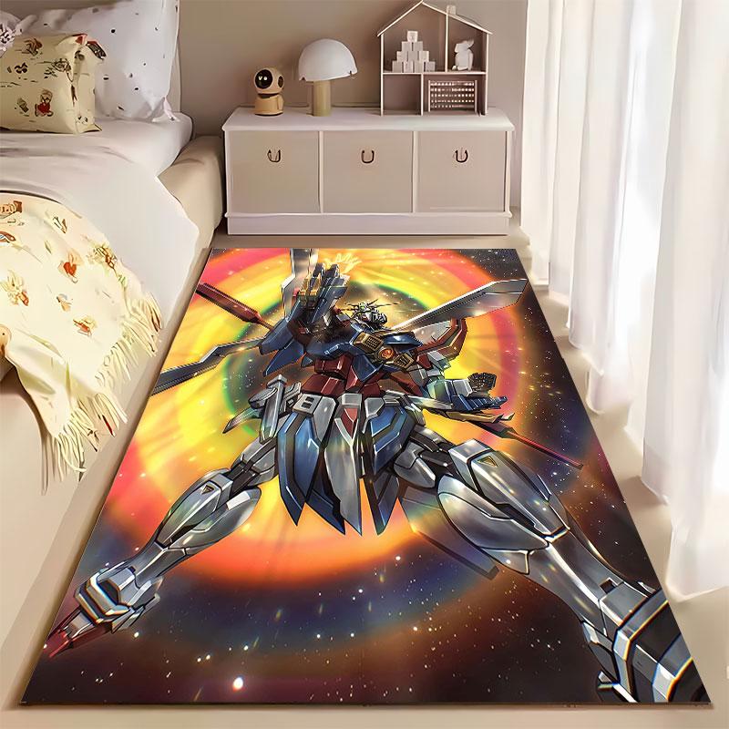 "Colorful Mecha Hero Design" suitable as a non-slip mat for the living room or bedroom sofa