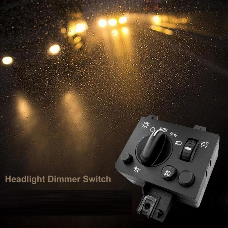 Car Head Lamp Light Switches Headlight Adjustment Knob Panel Control Button Trim 20983208 20814347 15187089