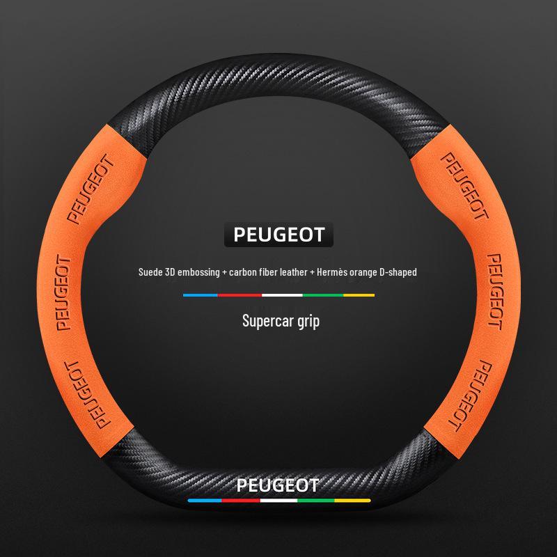 Steering Wheel Cover for Peugeot Models: 307, 3008, 4008, 2008, 508L, 301, 207