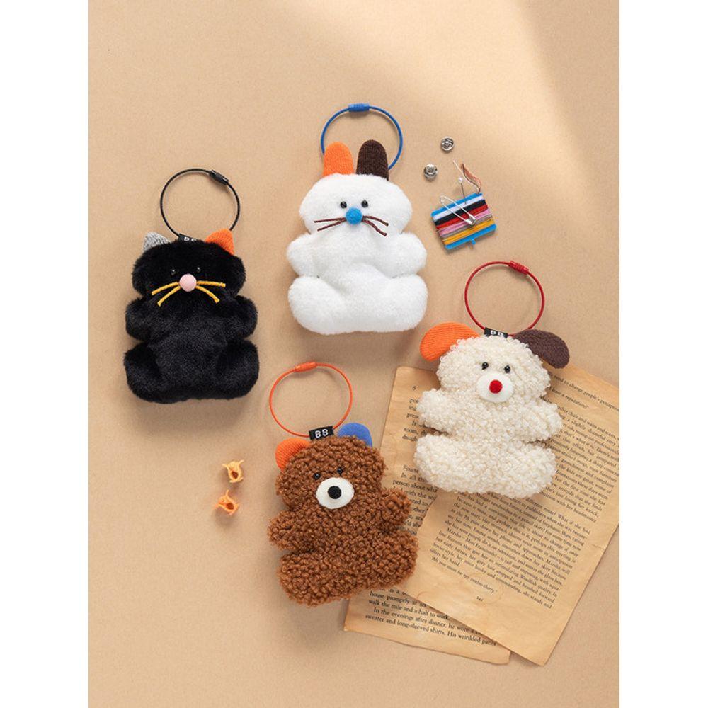 

romane Brunch Brother Fluffy Keychain Kiddy