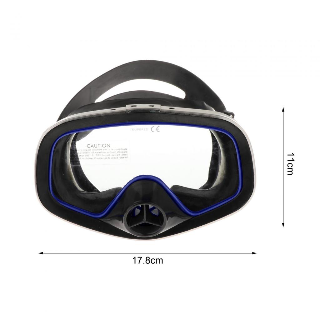 Snorkeling Dive Mask Swimming Goggles Eyewear Accessories Pool Portable Water Sports Equipment Comfortable Scuba Diving Mask