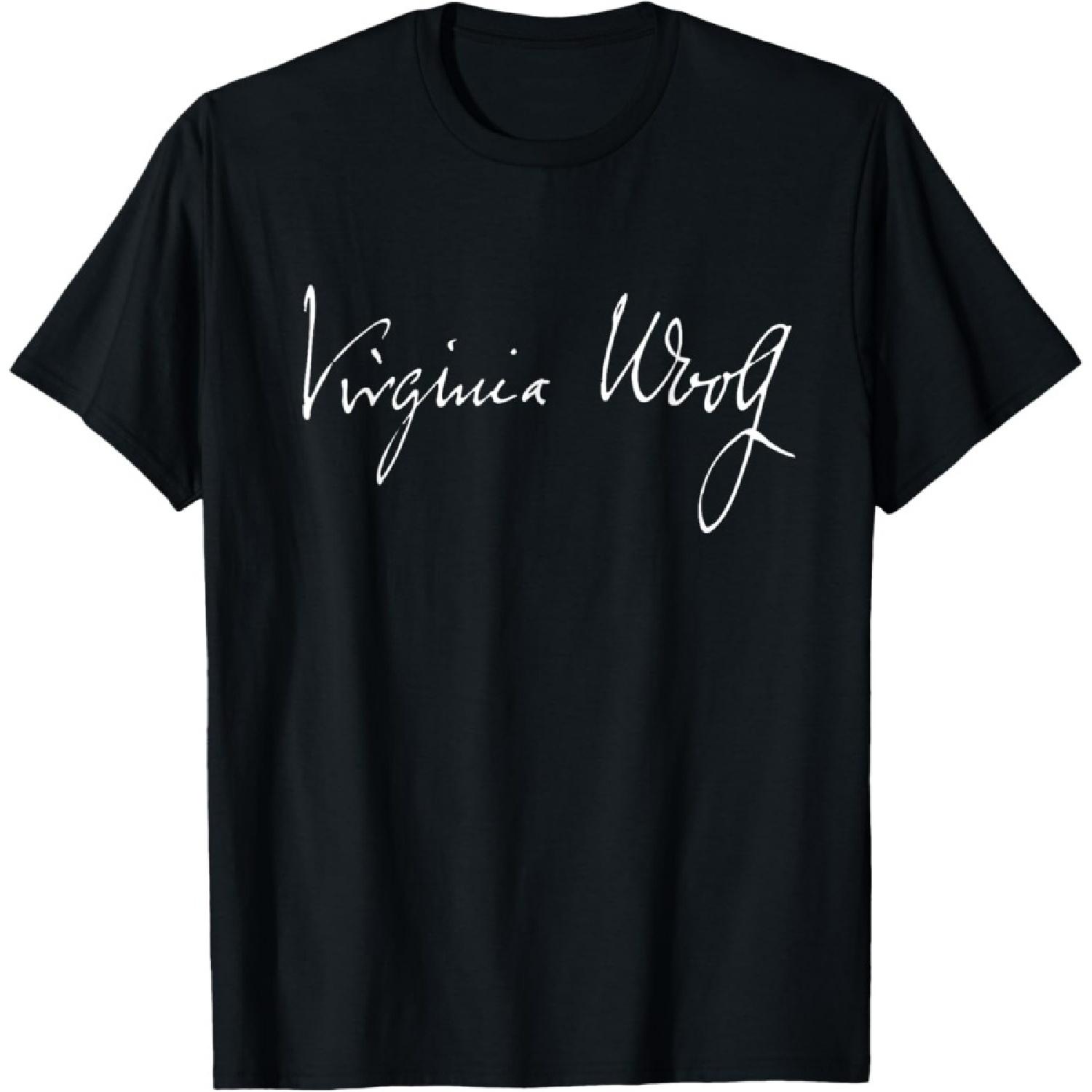 

Virginia Woolf Literature Reading Author Bookworm T-Shirt(2) XXXXXL чорний