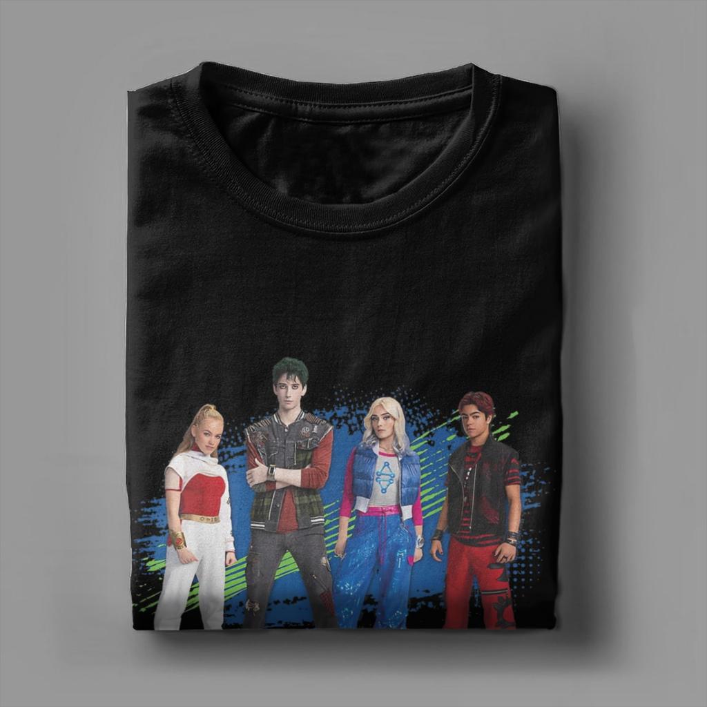 Men Women Zombies 4 Nova & Victor + Zed & Addison  T Shirts  100% Cotton Clothes Casual Short Sleeve O Neck Tees Gift T-Shirt