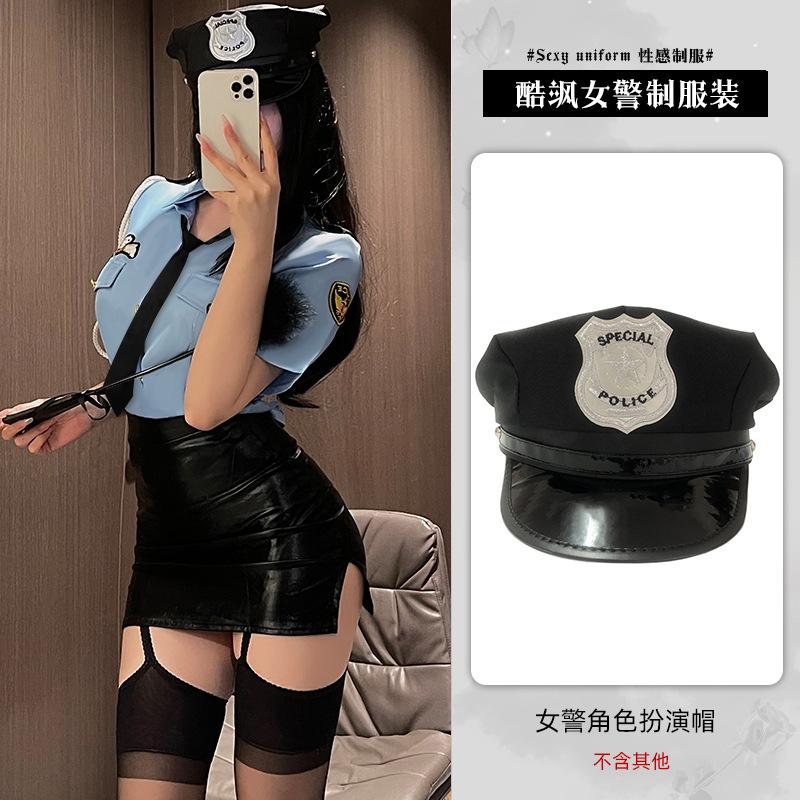Halloween Lingerie Sexy Tight Hips Stewardess Uniform Passion Free Policewoman Costume