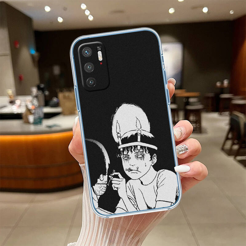 Junji Ito Tomie Phone Case for Motorola G14 G15 G24 G30 G31 G32 G34 G41 G42 G51 G52 G50 G60S G60 G62 G72 G71 G73 G84 G85 G200 E32