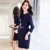 Women's Round Neck Long Sleeve Professional Dress