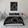 "Dragon Tiger Crystal Decor Set" Soft Comfortable Duvet Cover Bedding Set Included 1*Duvet Cover & 2*Pillowcases gift