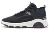 Warm Front Trendy Leather Cushioning Slip Resistant Abrasion Resistant Thermal Rebound Mid Top Running Shoes AGLR239-2