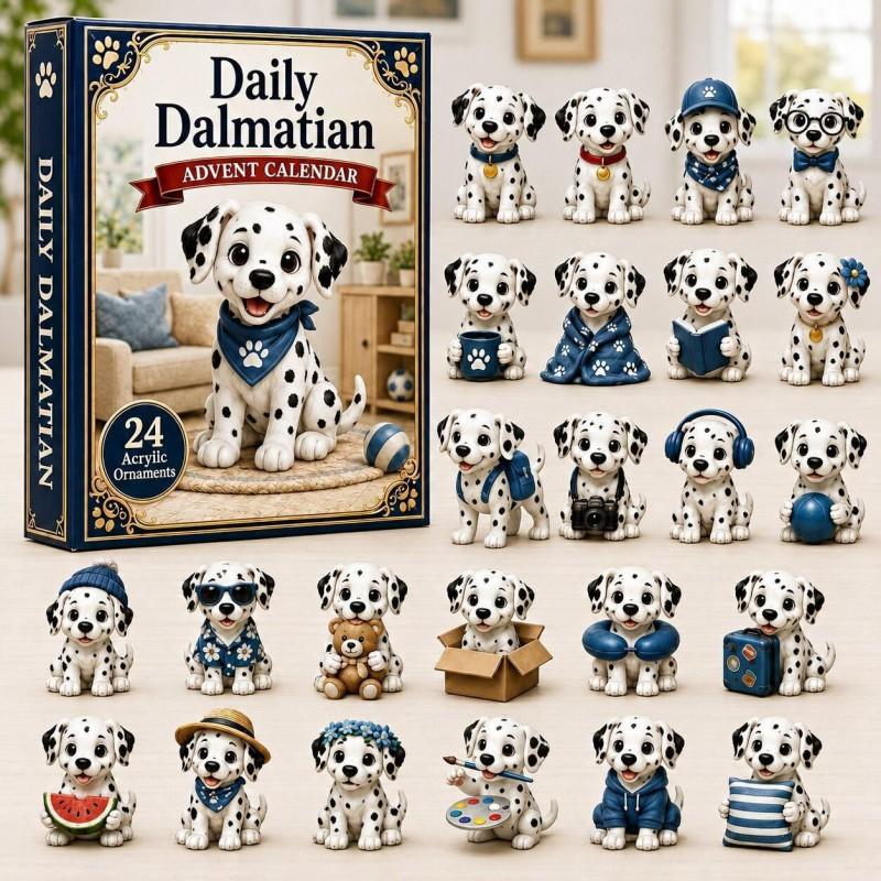 2026 Animal Christmas Advent Calendar Acrylic Blind Box Toy Adults Collectible Holiday Countdown Gift