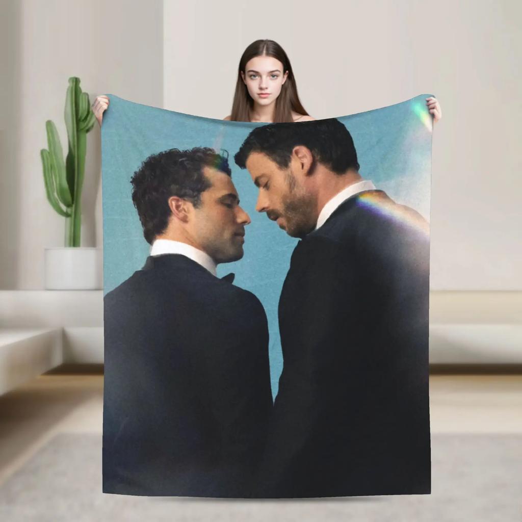 Connor Storrie as Ilya Rozanov Vintage Bootleg Blanket Warm Throw Blanket for Kids Adults Winter Home Sofa Travel Bedspread