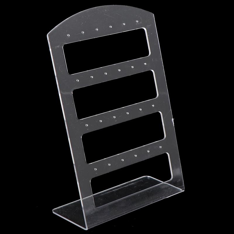 Fashion Earrings Ear Studs Jewelry Show Plastic Jewelry Display Rack