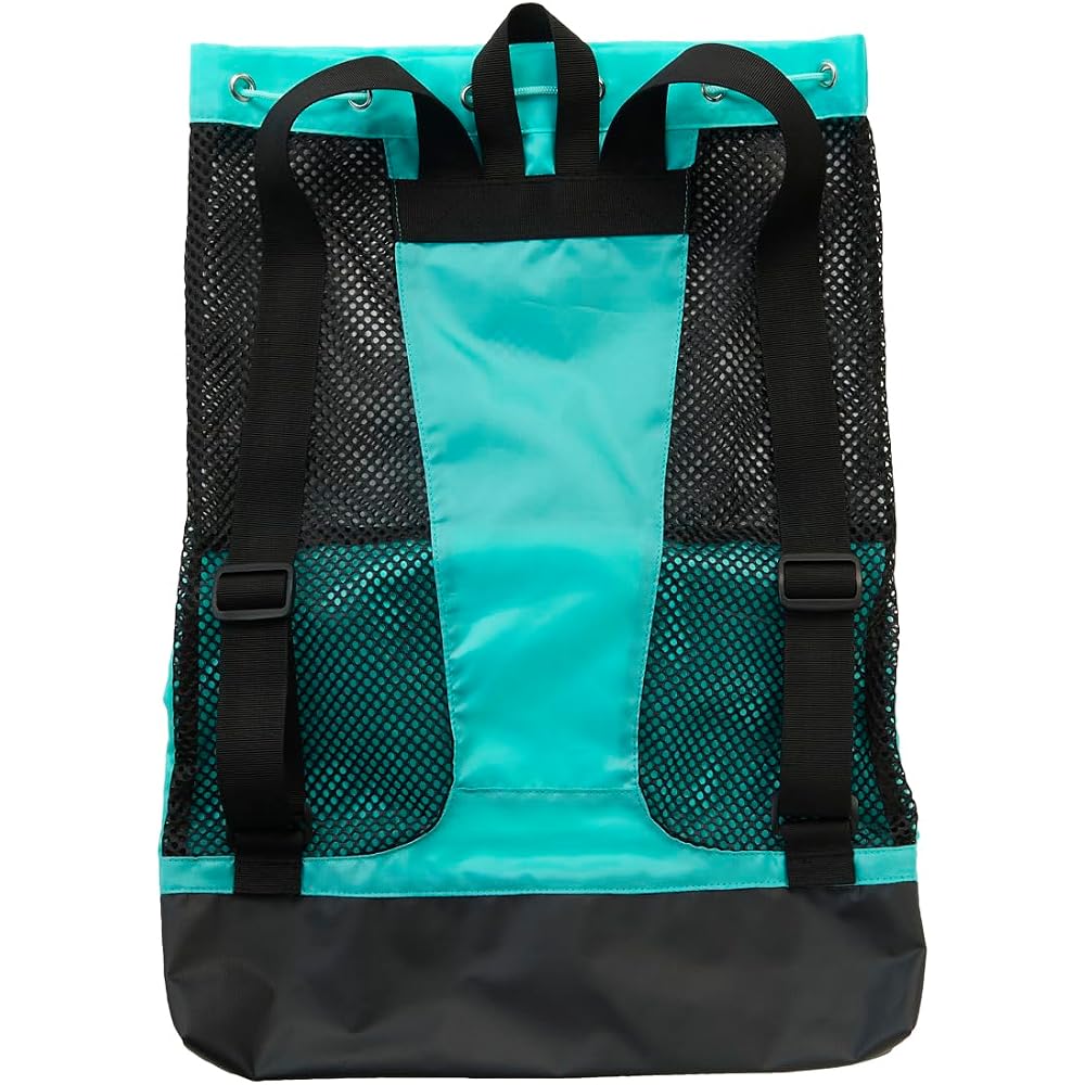 Arena Unisex Mesh Swim Backpack Free Size Water Resistant Swimming Bag Official Competition Use AS4FBP15U