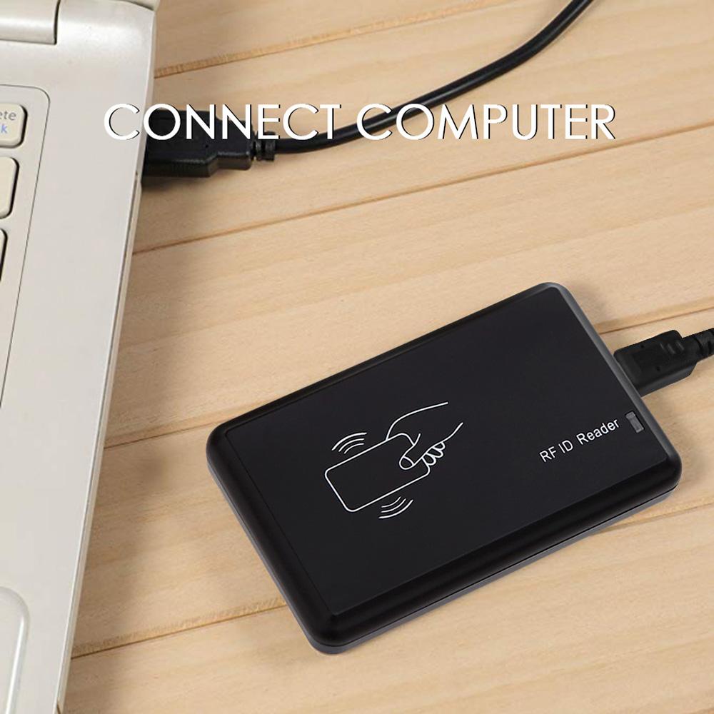Contactless   Card Reader 125KHz USB ID Card Reader Configurable EM Proximity Sensor Smart Card Reader for Access Control