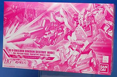 HGUC Unicorn Gundam Destroy Mode Pearl Clear Plastic Model Online Shop 1/144 NT-D Ver. (Hobby Limited)