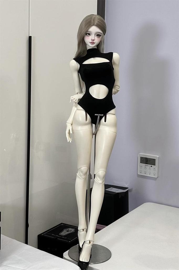 HAMRETHYPPZ BJD Ball Jointed Doll Doll Doll Maid Ball Jointed Doll Sexy Black Sexy Suit and Body Not 1/4 1/6 1/3 Dress, Costume, Outfit, Dress-Up,
