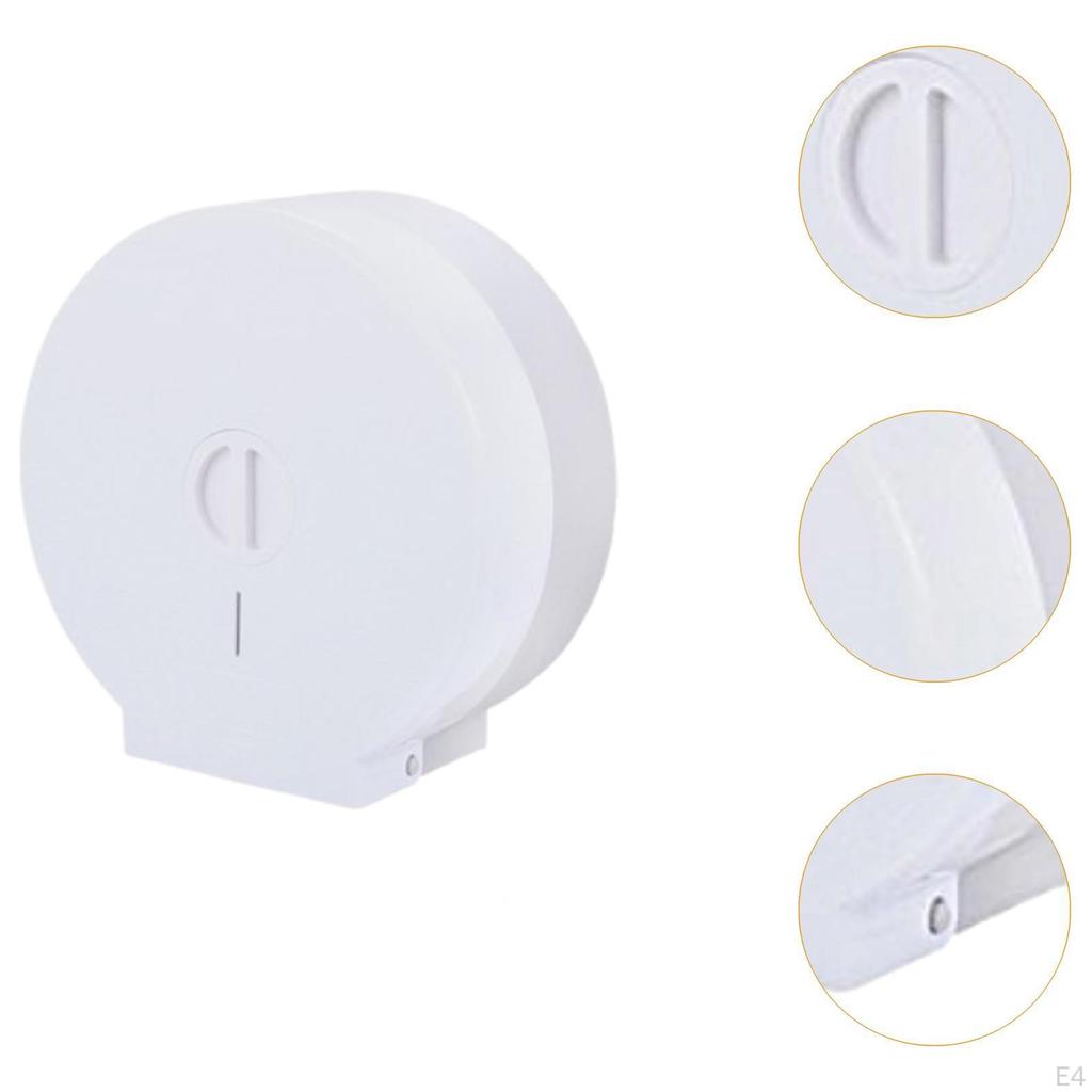 Commercial Toilet Paper Dispenser for Wall Mount, Large Capacity Roll Holder Gym And Restaurant