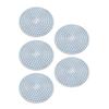 5 Pcs Diamond Polishing Pad 4 Inch 5 8in 11 Thread Wet Dry Polish Pad with 8mm Drill Bit Adapter for Granite Marble