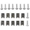 M5 Motorcycle Fairing Body Bolts & Clips, Spire Speed Fastener Clips Screw Spring Nuts, 10PCS, 5 * 16MM(SIL 1996-2023