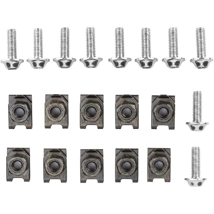 

M5 Motorcycle Fairing Body Bolts & Clips, Spire Speed Fastener Clips Screw Spring Nuts, 10PCS, 5 * 16MM(SIL 1996-2023