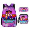 Timeless Unique Cool unicorn Pupil School Carrier Laptop Rucksacks 3D Pattern Oxford Water-resistant Boys/Girls Trip Backpacks