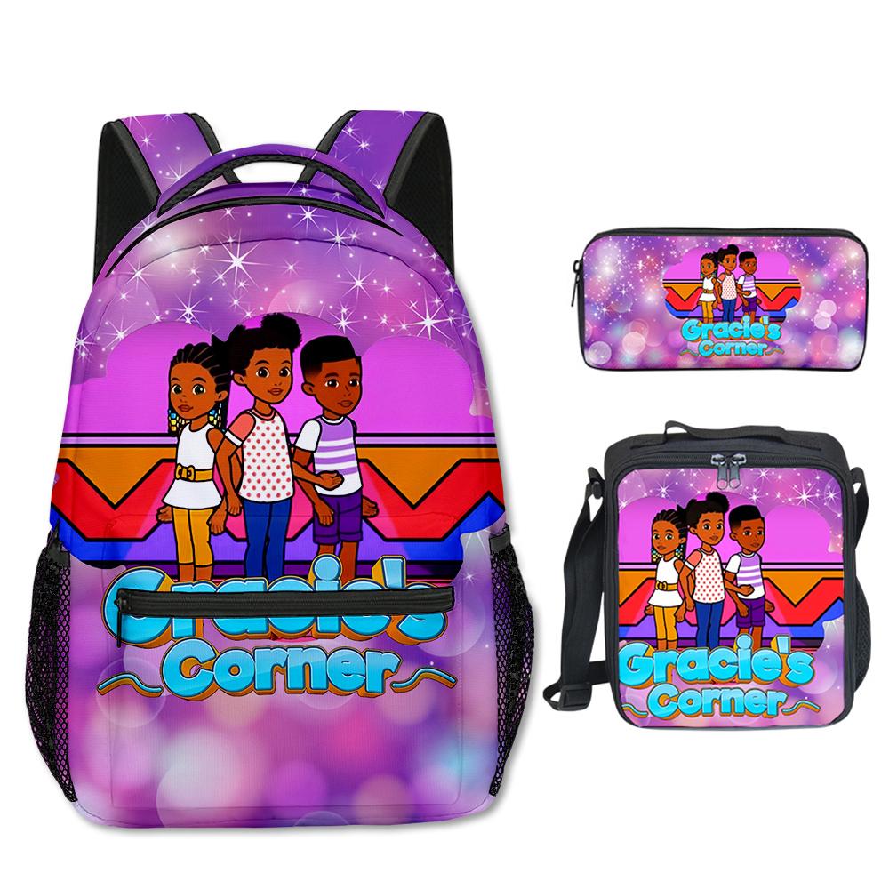 Timeless Unique Cool unicorn Pupil School Carrier Laptop Rucksacks 3D Pattern Oxford Water-resistant Boys/Girls Trip Backpacks