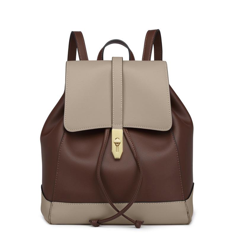 

Текстурированный рюкзак женский рюкзак женский наплечный рюкзак из натуральной кожи школьный рюкзак студенческая сумка коричневый/кофейный