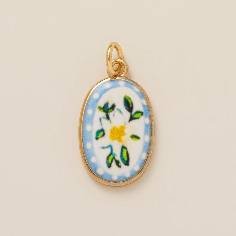 Colorful Dopamine Pendant With Oil Droplets Cute Strawberry Crab Heart Shell Pattern Diy Pendant Charms For Jewelry Making