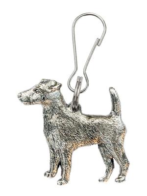 Hladkosrstý foxteriér Vyrobené v Anglicku Umenie Pes Zber zipsových ťaháčikov