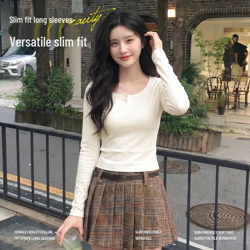 Baleno Women's Henley Long Sleeve T-Shirt