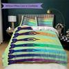 1PC Chakras Theme Bedding Quilt Set Quilt Cover Pillowcase Home Decoration Birthday Gift (1 * duvet cover + 2 * pillowcase, without core)A11