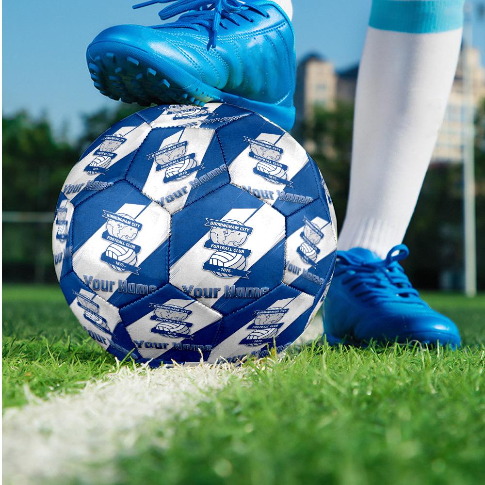 BIRMINGHAM CITY Football Fashion Size 5 Football Wearproof Non‑Slip Soccer Ball For Sports Training Entertainment Use