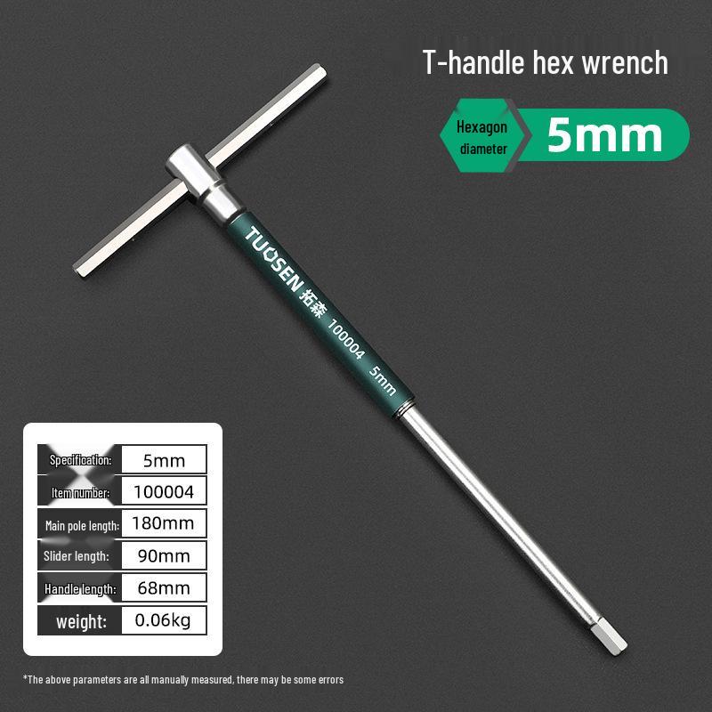 Tuosen T-Type Sliding Hexagon Wrench and Screwdriver Set