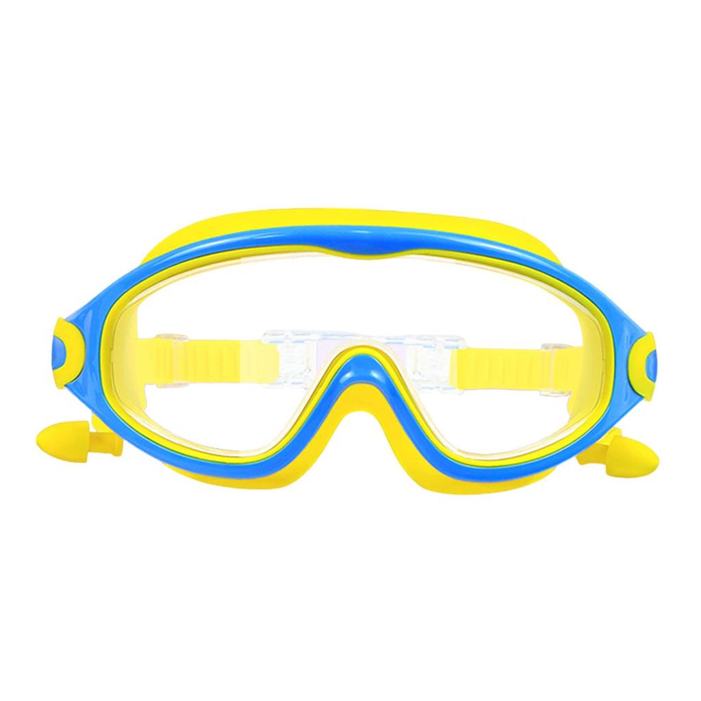Swimming Goggles for Boys Girls Wide Vision Soft Silicone Swim Glasses