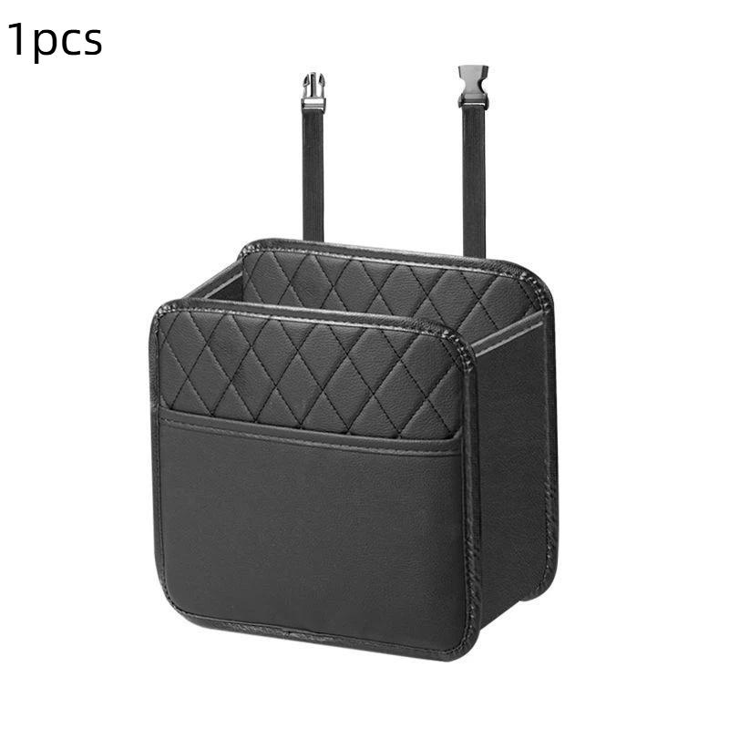 

Car Multifunctional Storage Box Folding Leather Storage Bag For Car Seat Back Storage Bag Storage Bag 1PCS