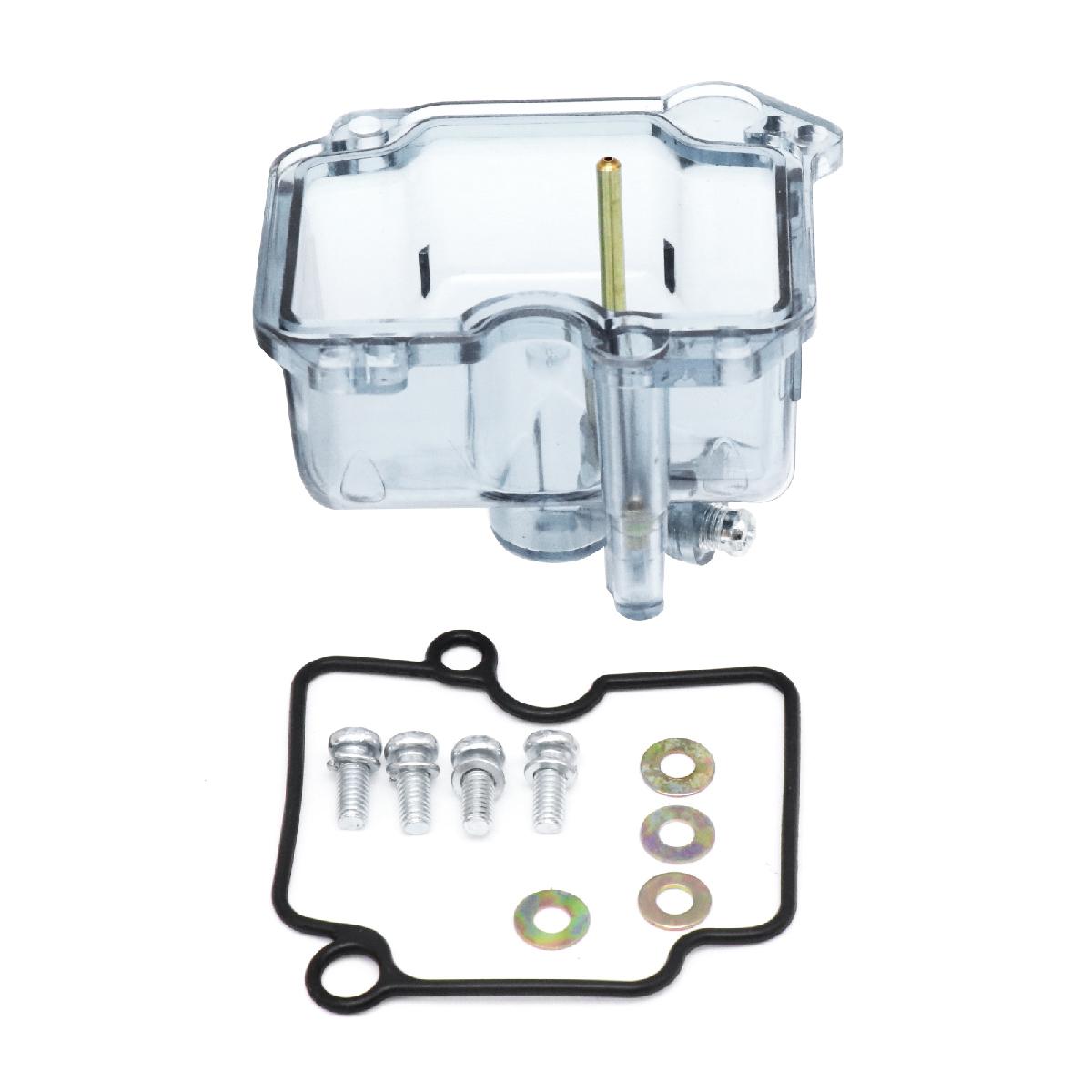 ZSDTRP For VM22 Carburetor Motorcycle Carburetor Transparant Float Chamber Clear Bottom Float Bowl Oil Cup серый