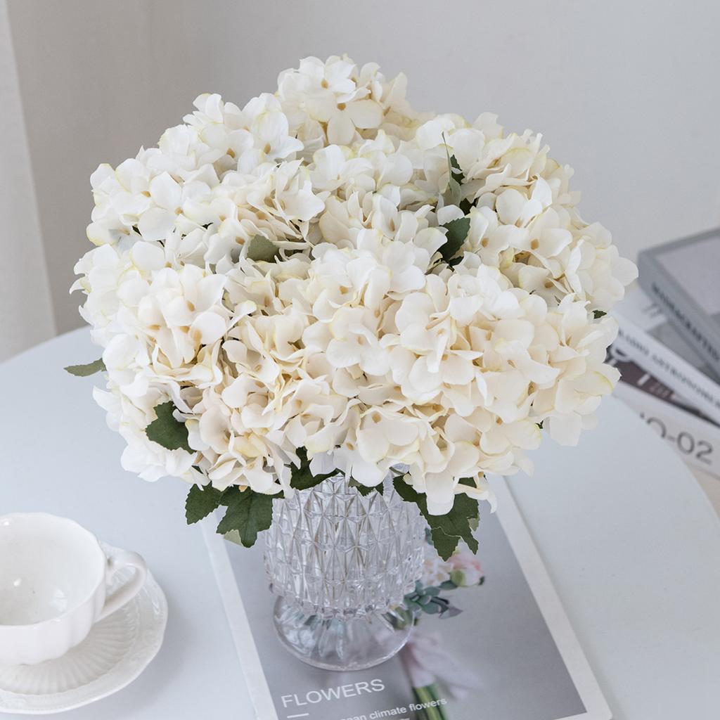 Silk Artificial Flowers Hot sales Hydrangea Wedding bridal bouquet Valentine's Day Home Room Garden arch Diy Gifts box Decora