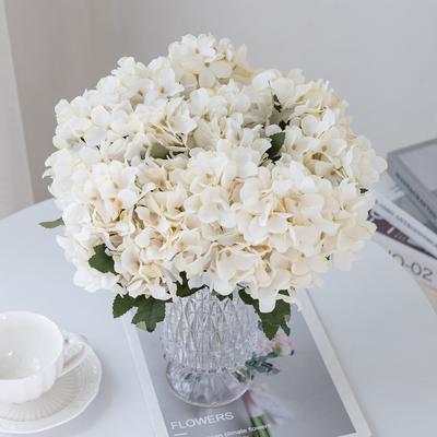 Silk Artificial Flowers Hot Sales Hydrangea Wedding Bridal Bouquet Valentine's Day Home Room Garden Arch Diy Gifts Box Decora