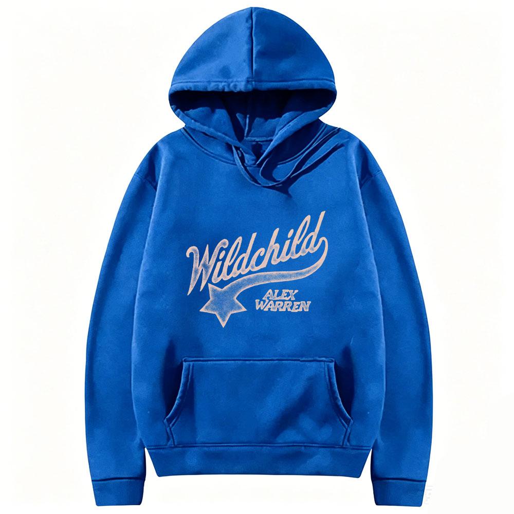 Felpe Wildchild Alex Warren Moda Casual Felpe Stampate Unisex Manica Lunga Felpe Ample Casual Harajuku Streetwear