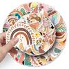 Bohemian Graffiti Creative Waterproof Stickers - 100 Sheets for Skateboards, Water Bottles, Luggage