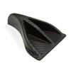 8Pcs Auto Car Shark Fin Spoiler Wing Decoration Antenna ABS Carbon Fiber Style