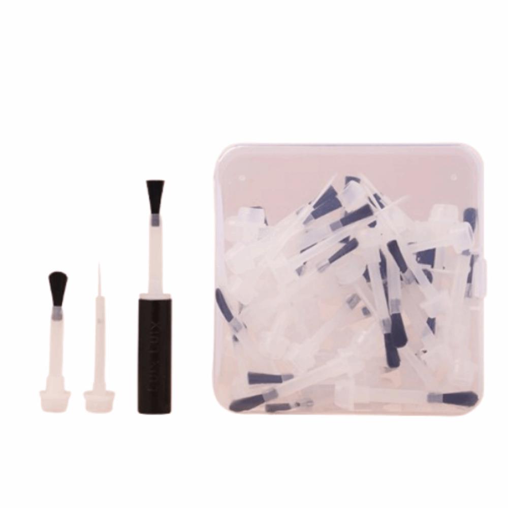 

Replacement Head Nail Polish Brush Soft Bristles Nail Flat Head Brush Manicure Tool Set 2