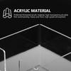 Household Tissue Box Acrylic Napkin Storage Case Square Multi-Function Tissue Container for Living Room Office Bedroom Use