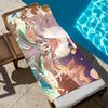 Genshin Impact Zibai Towel Beach Quick Dry Soft Pool Towels Gift for Travel Gym Shower Camping Sports
