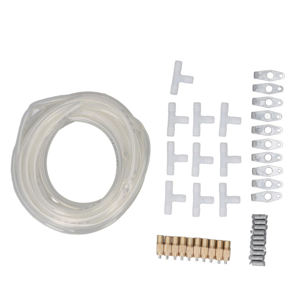 Poidło smoczkowe dla królika z przezroczystym wężem 0,3 cala 16,4 stopy Całkowicie miedziane Łatwe w instalacji Automatyczne